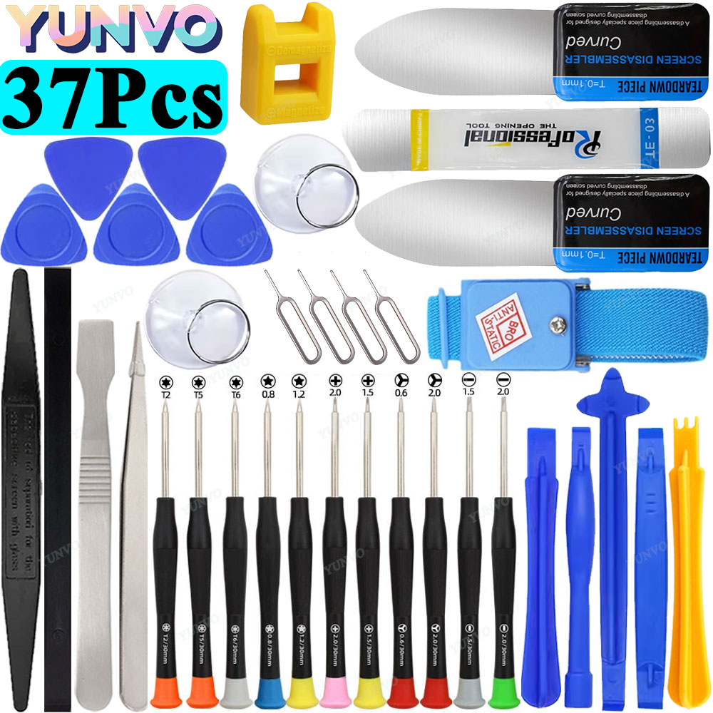 Phone Opening Tool - Reparatieschroevendraaierset voor mobiele telefoons, demontagegereedschap voor