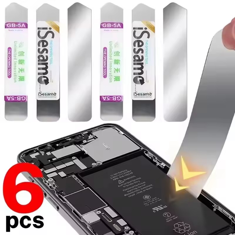 1-6 Stuks Metalen Platte Zacht - Phone Opening Tool recensie en prijs