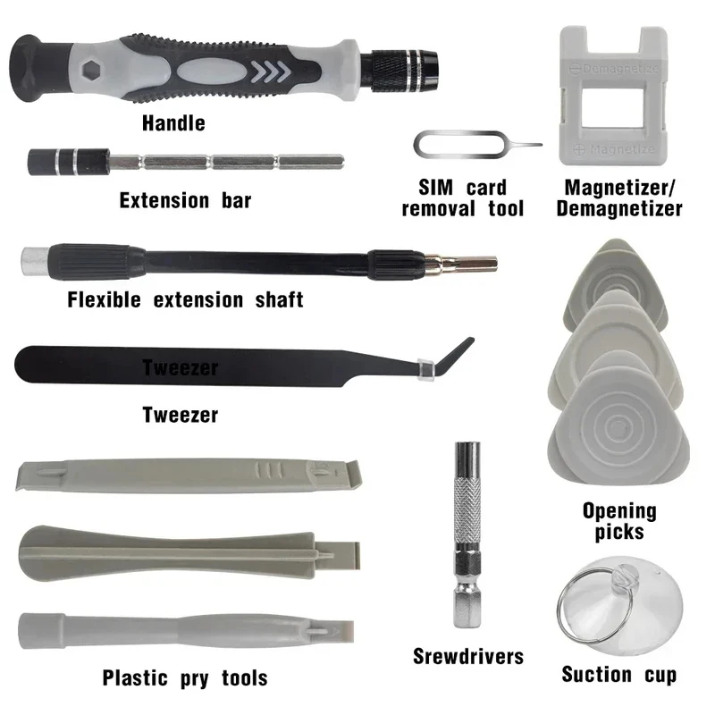 Draagbare 115-in-1 magnetische - Electronics Repair Equipment recensie en prijs