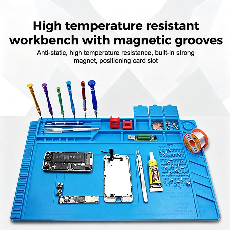 Magnetische antistatische sili - Electronics Repair Bench recensie en prijs